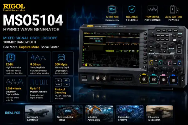 What Makes the MSO5104 Hybrid Wave Generator 100MHz Stand Out?